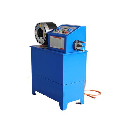 Bom preço. Double Functions Blue Color 2 Inch Hydraulic Hose Crimping Machine with 10 Sets of Dies and 6-51mm Crimping Range for Robust Construction on-line