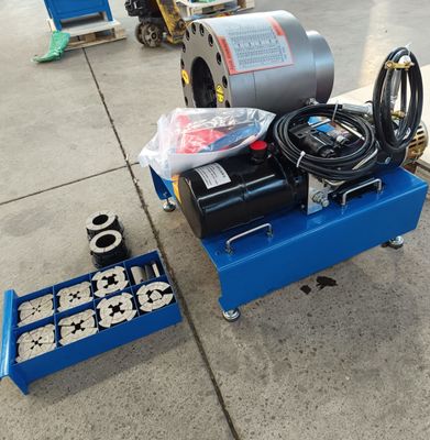 Bom preço. 600T Crimping Force Hydraulic Hose Crimping Machine with 0.01mm Accuracy and 30mpa System Pressure on-line