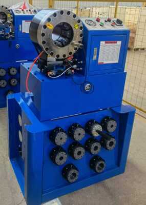 Bom preço. 2 Inch Hydraulic Hose Crimping Machine with Fast Change Mould Tool and 10 Dies for Versatile Crimping on-line