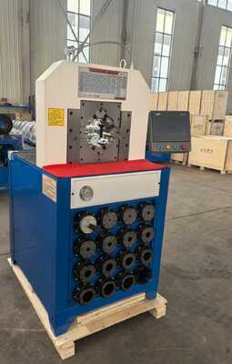 Bom preço. Máquina de Crimpagem de Mangueira Hidráulica de 3 Polegadas 6-76mm com 15 Matrizes e Design de Molde de Troca Rápida para Prensagem Eficiente de Mangueiras on-line