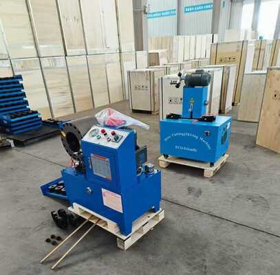 Bom preço. DX68 Crimper de mangueira hidráulica com 6-51mm Crimping Range 10 Dies e 200 Pcs por hora de eficiência máquina de prensagem de mangueira on-line