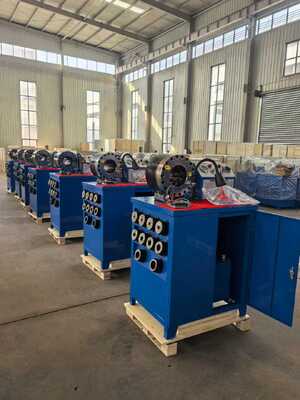 Bom preço. Máquina de corte de mangueira de borracha de 600T com precisão de 0,01 mm e faixa de 6-51 mm para moedor de mangueira hidráulica on-line