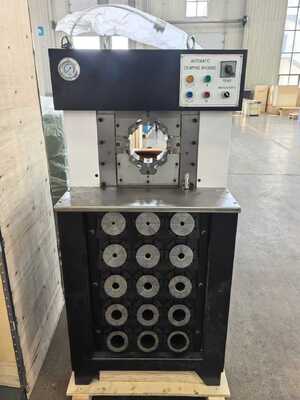 Bom preço. 3 polegadas botão controle hidráulico Máquina de Crimping mangueira com 6-76mm Crimping Range, 165mm Max abertura e 15 Dies on-line