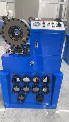 Bom preço. Máquina de crimpagem de mangueira hidráulica de 6-51mm com ferramenta de troca rápida de molde e 10 matrizes intercambiáveis para crimpagem versátil on-line